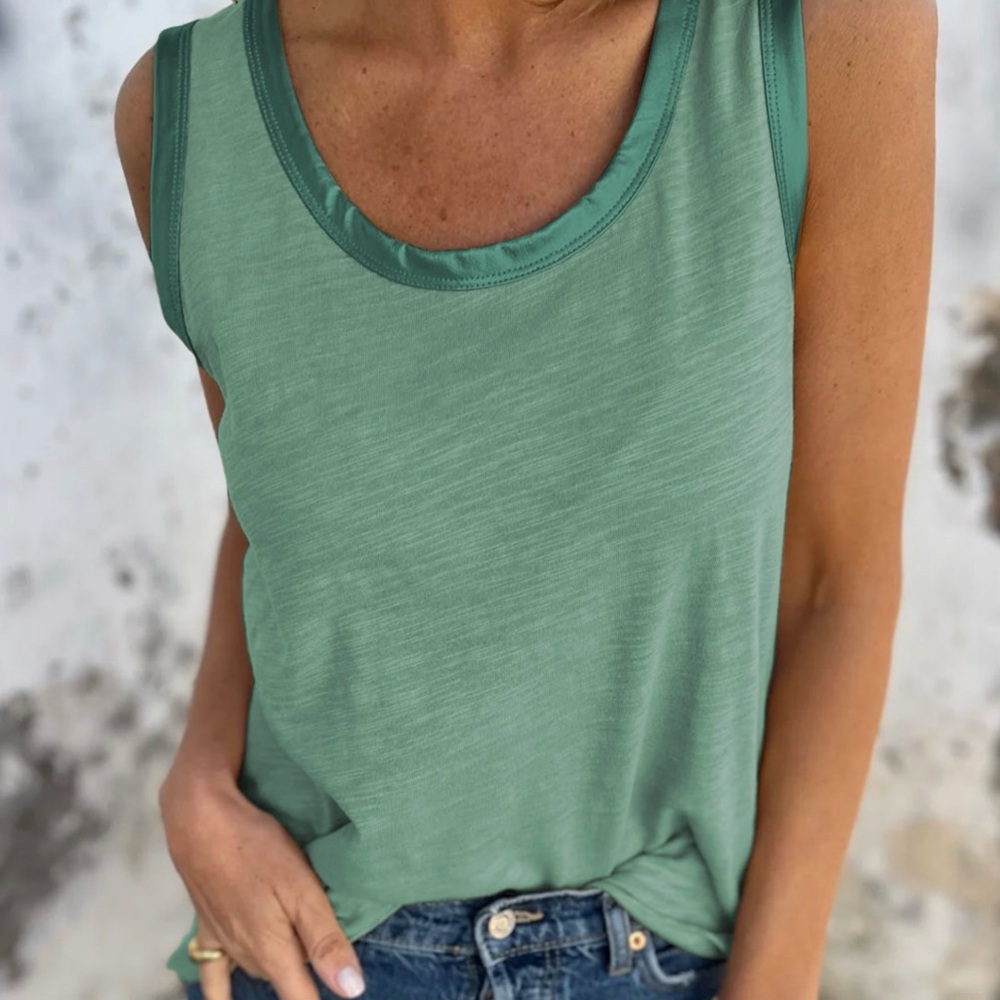 Green  Women's Tank Top